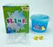 Blue Crunchy Fishbowl Bead Slime,Super Soft and Non-Sticky, Great for Birthday Gifts for Girl and Boys,Party Favors,Christmas Stocking Stuffers